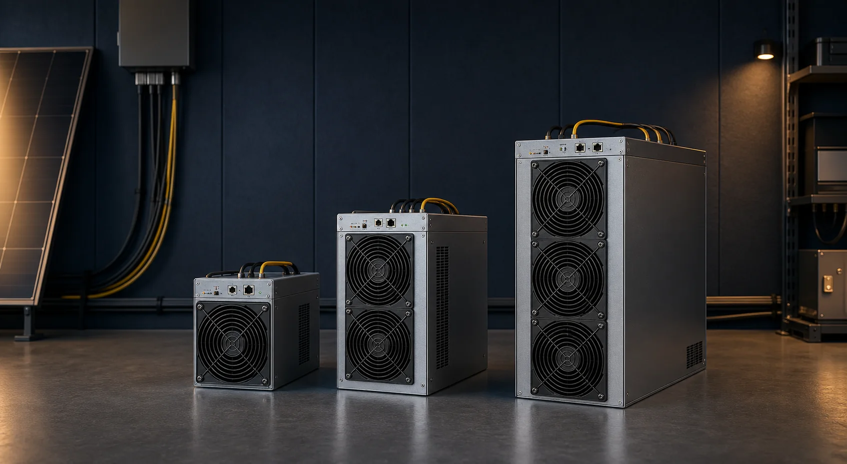 Modulare Mining-Hardware für Einstieg und Skalierung